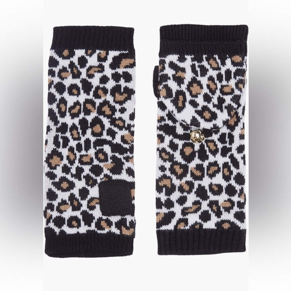 MICHAEL Michael Kors Sporty Leopard Print Arm Warmers - NWT!